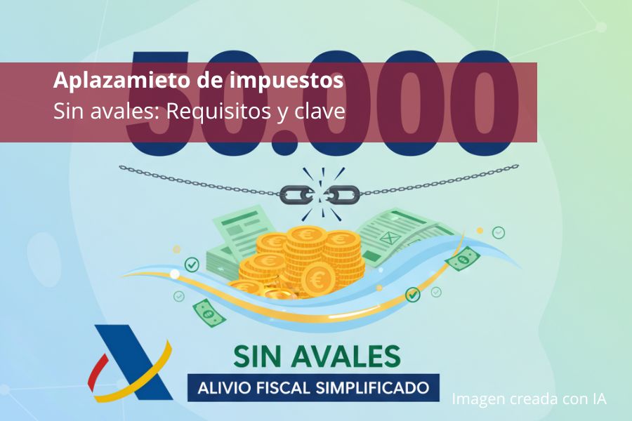 Aplazamientos sin avales