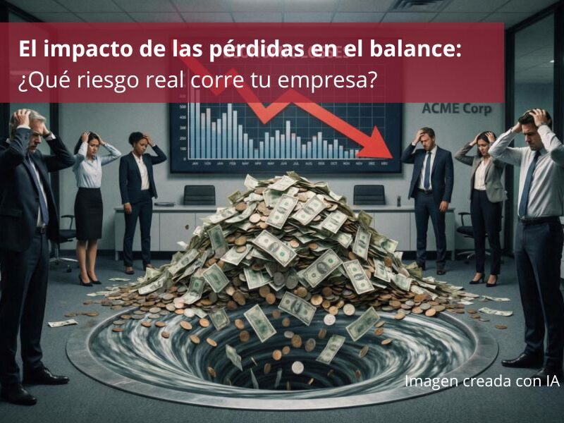 El impacto de las pérdidas en el balance