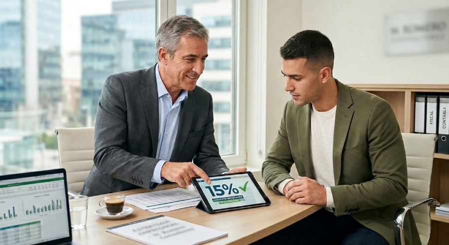 Nueva empresa tipo reducido