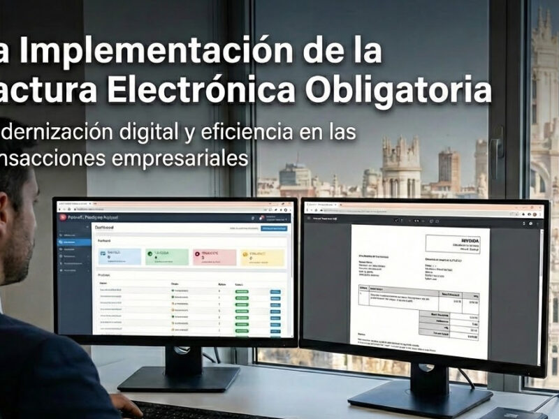 Factura electrónica obligatoria