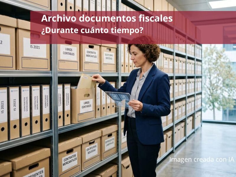 Archivo documentación fiscal